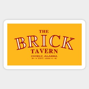 The Brick Tavern Sticker